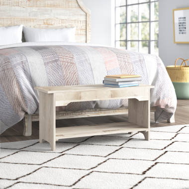 Lynn deals wood bench